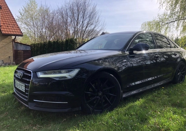 Audi A6 cena 110900 przebieg: 153950, rok produkcji 2017 z Narol małe 106